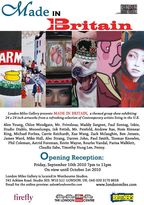 ‘Made in Britain’ Curated by the London Miles Gallery ‘Made in Britain’ Curated by the London Miles Gallery